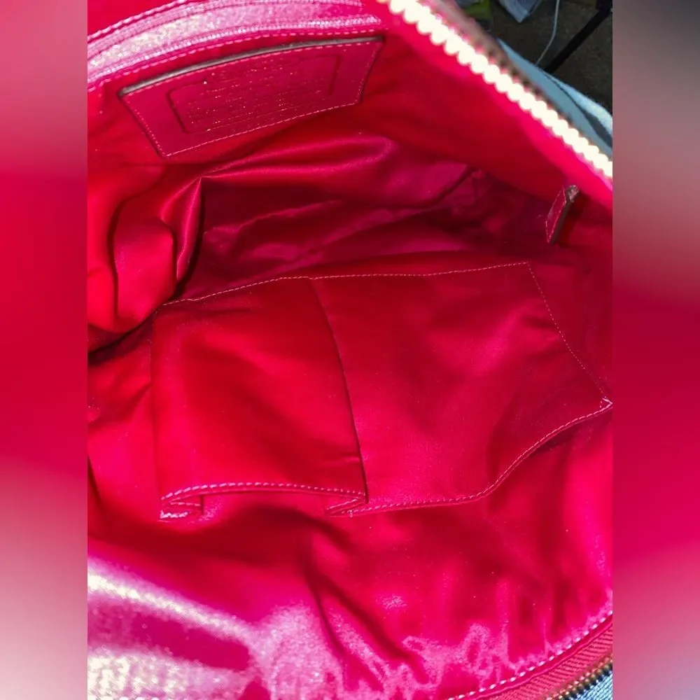 Coach hot pink